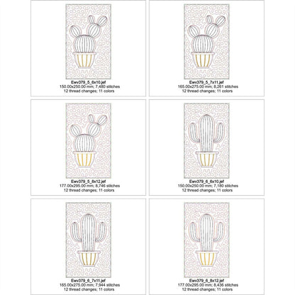 EWV379 - Cactus Table Runner