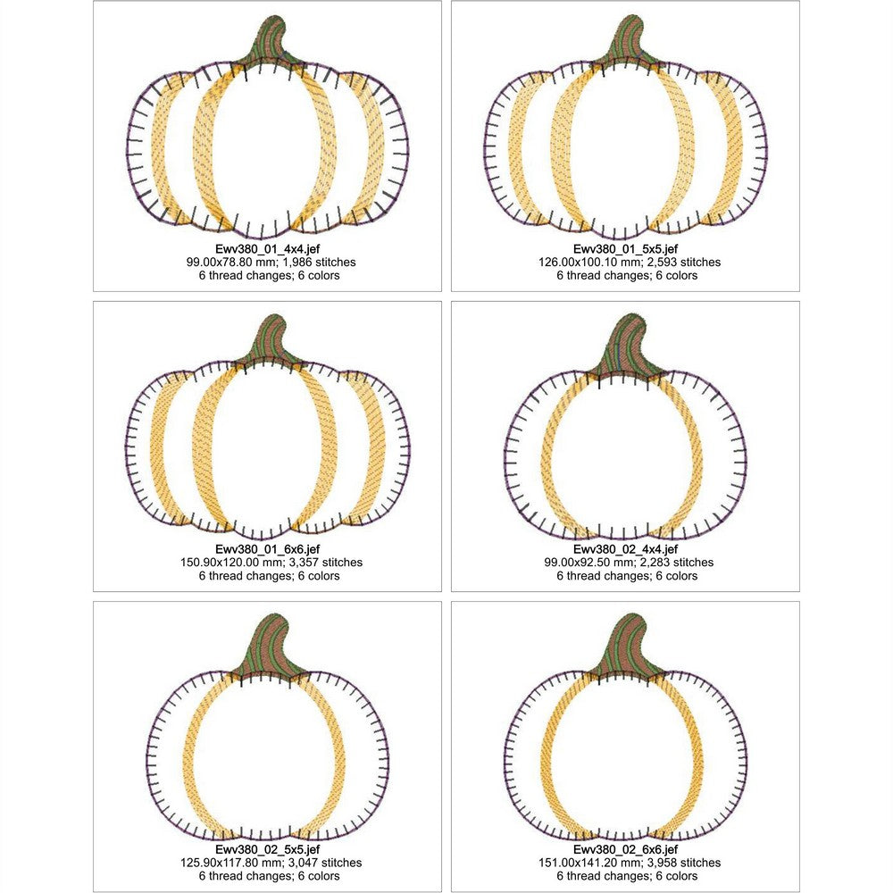 EWV380 - Pumpkin Applique