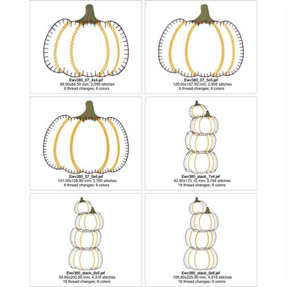 EWV380 - Pumpkin Applique