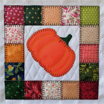 EWV382 - Pumpkin Patch Quilt Blocks