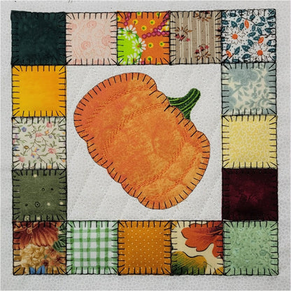 EWV382 - Pumpkin Patch Quilt Blocks
