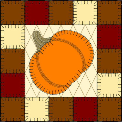EWV382 - Pumpkin Patch Quilt Blocks
