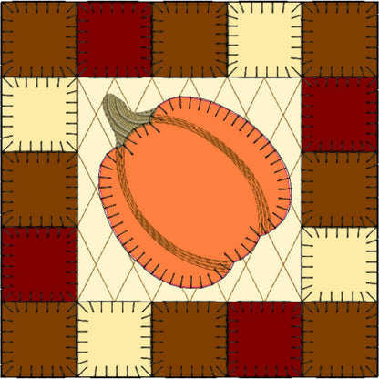 EWV382 - Pumpkin Patch Quilt Blocks