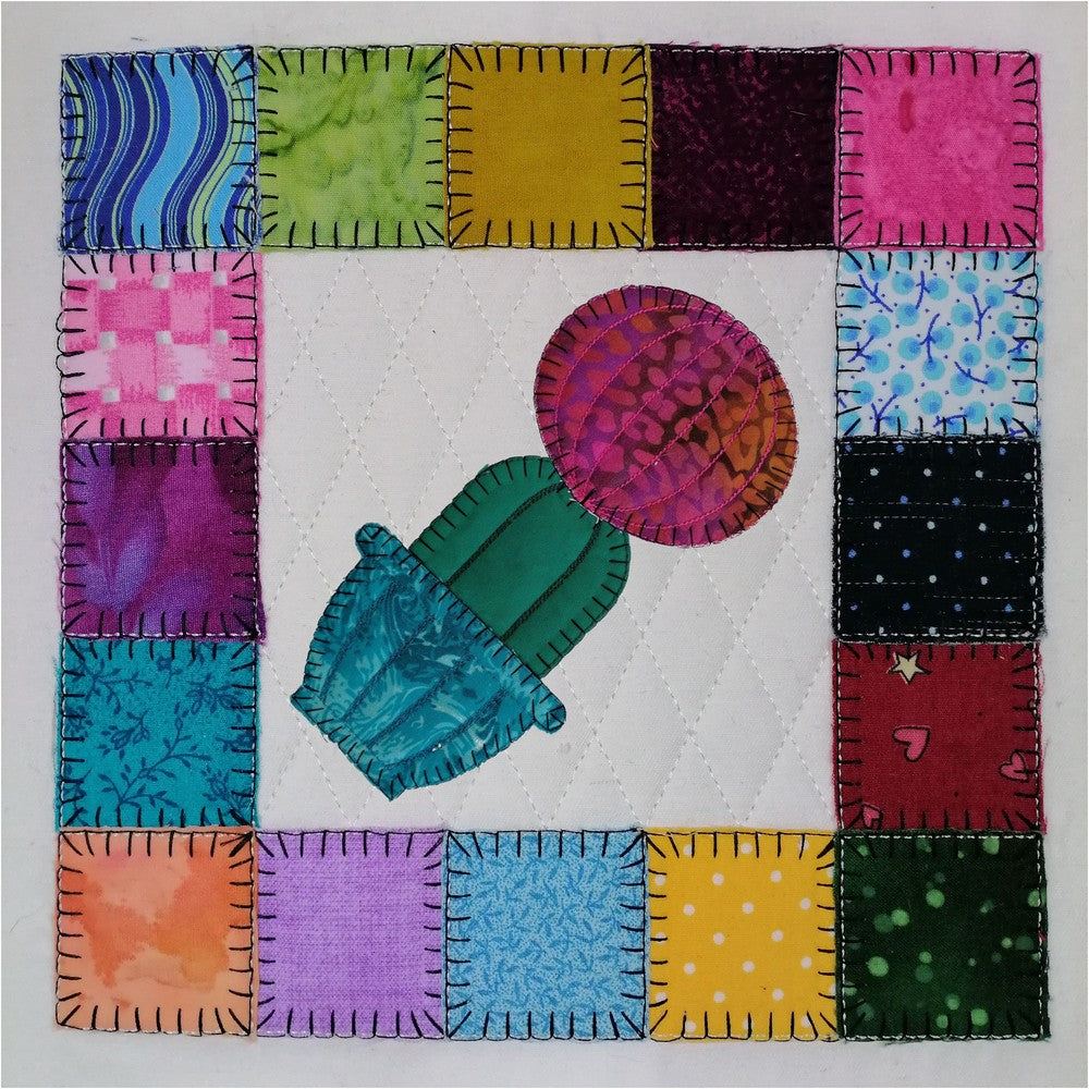 EWV385 - Cacti Quilt Blocks