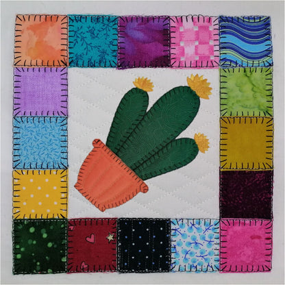 EWV385 - Cacti Quilt Blocks
