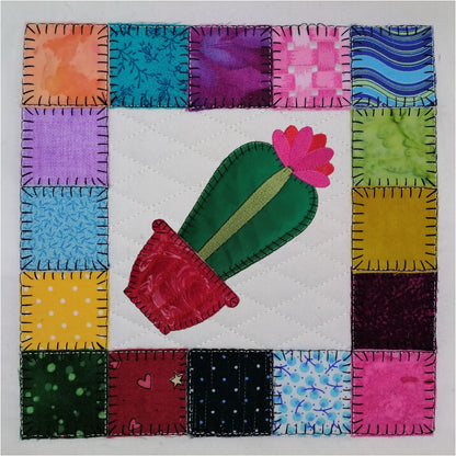 EWV385 - Cacti Quilt Blocks