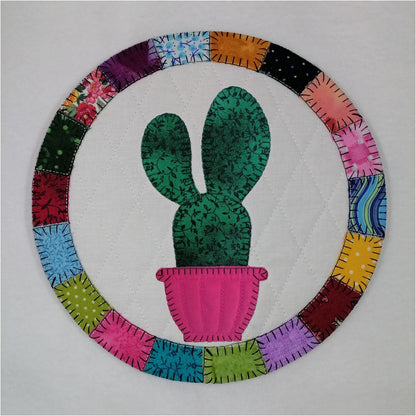 EWV386 - Cacti Candle Mats