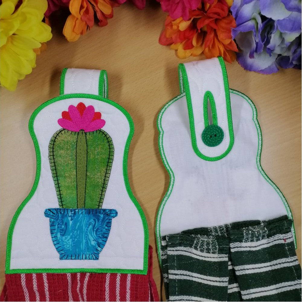 EWV387 - Cactus Towel Toppers