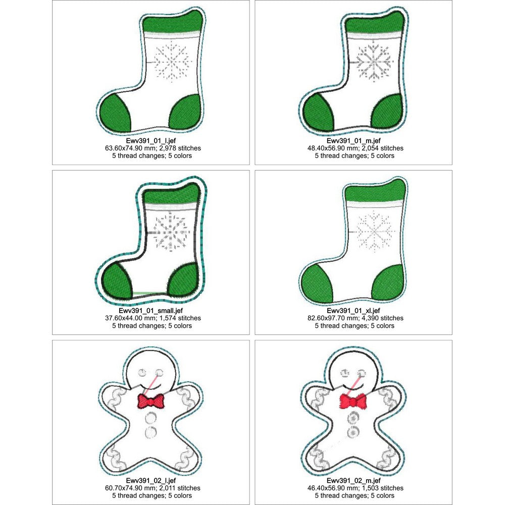 EWV391 - Christmas Felties 1