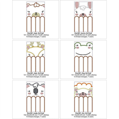 EWV361 - Peaky Zoo Blocks