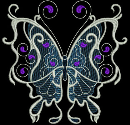 TS1273 - Hotfix Rhinestone Butterfly