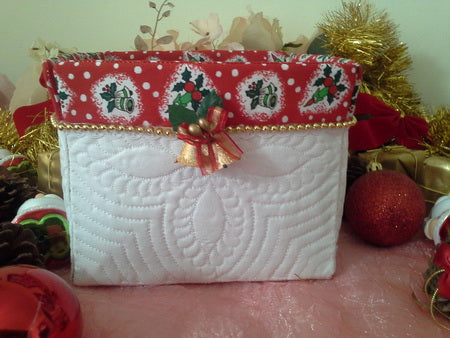 TS1294 - Magic Fabric Christmas Box Nest with Faux Fold Over