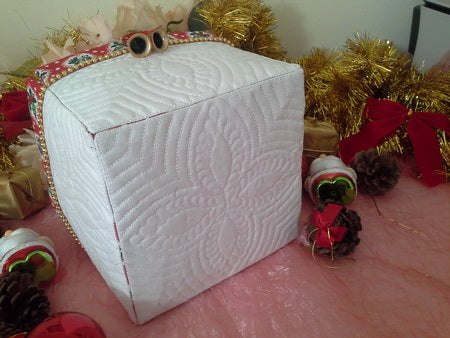 TS1294 - Magic Fabric Christmas Box Nest with Faux Fold Over