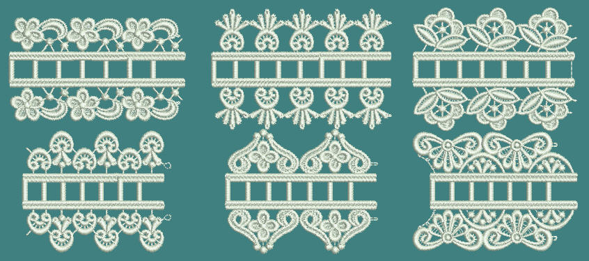 TS311 - FSL Continuous Vintage Lace Set 2