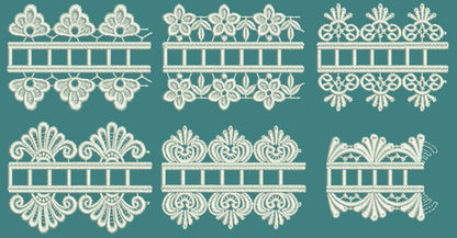 TS312 - FSL Continuous Vintage Lace Set 3