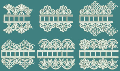 TS314 - FSL Continuous Vintage Lace Set 5